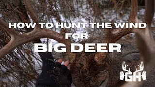 Whitetail Strategy  How to Hunt the Wind for BIG DEER  GUNNAR HANSON [upl. by Asilam44]