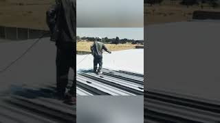 How te seal a Flat Roof with Liquid Rubber Rubber Sealant Waterproofing Solutions [upl. by Haraf]