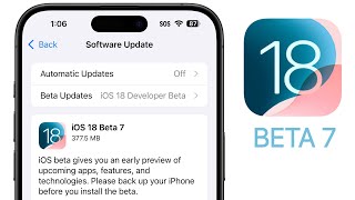 iOS 18 Beta 7 Released  Whats New [upl. by Reichel616]