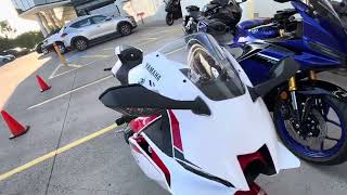 Yamaha YZFR9 First Look In The Flesh [upl. by Gay]