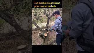 Machine qui coupe du bois ingenieria astuce diy charpente archicad géniecivil [upl. by Gregg]