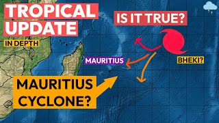 Could a Strong Tropical Cyclone Impact Mauritius Next Week Tropical Weather Update [upl. by Aehtorod12]