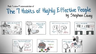 THE 7 HABITS OF HIGHLY EFFECTIVE PEOPLE BY STEPHEN COVEY  ANIMATED BOOK SUMMARY [upl. by Rodgiva]