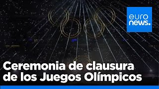 Así ha sido la ceremonia de clausura de los Juegos Olímpicos de París 2024 [upl. by Ranique795]