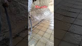 Vaccume dewatering concrete preparation ytshorts trendingshorts [upl. by Acissaj664]