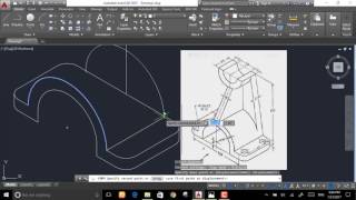 Autocad isometric drawing 02 [upl. by Leanahtan412]