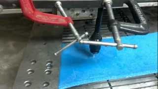 DIY waterjet cutting foam [upl. by Llehcal42]