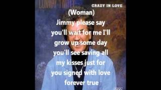 Conway TwittyDont Cry Joni With lyrics [upl. by Livi]