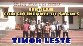 Bupati Belu kunjungi Sekolah Colegio Infante de Sagres Timor Leste sebelum kembali ke Kabupaten Belu [upl. by Relyat]