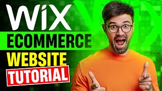 How to Create an Wix Ecommerce Website  Complete Guide 2024 [upl. by Norrv408]