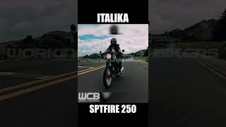 ITALIKA SPTFIRE 250 italika motos caferacer [upl. by Inanuah]