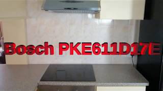 Bosch PKE611D17E stove top how to operate [upl. by Koran726]