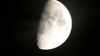 Panasonic Lumix DMCTZ80 ZOOM TEST MOON [upl. by Ecnarretal922]