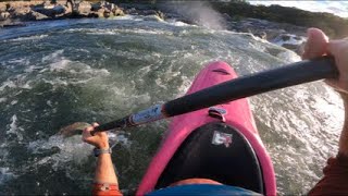 Kayaking Great Falls of the Potomac [upl. by Lubbi]