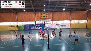 Liga Escolar San Felipe SUB14  Las Lobas vs LBC  07112024 [upl. by Ariday443]