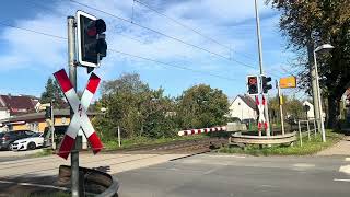 Bahnübergang LudwigsauFriedlos Hersfelder Straße [upl. by Ahtabbat159]