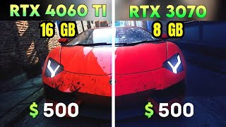 RTX 4060 Ti 16 GB vs RTX 3070  Test in 7 Games  2K 1080p Benchmark [upl. by Yssak52]