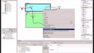 jUCMNav Tutorial 1 Creating a simple path components stubs and plugin maps [upl. by Eiramanig]