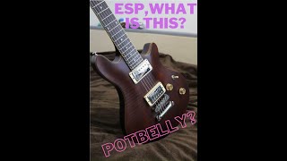 THIS GUITAR IS A POTBELLY ESPLTD PB500 REVIEW [upl. by Ecinhoj]