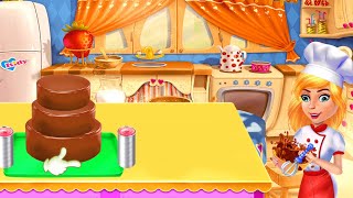 Jogando Sweet Chef  Jogos de fazer bolos 🍰 Cake Making Games [upl. by Bent994]