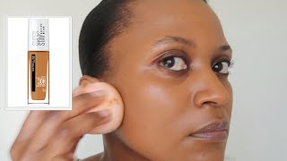 Maybelline Superstay 30H Full Coverage Foundation REVIEW  Cocoafemme [upl. by Noyrb996]