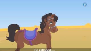 Horse Songs For Children  Horse Cartoon  Little Baby Rhymes [upl. by Airamat]