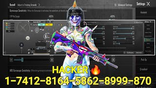 NEW UPDATE 340 ⚡ BEST SENSITIVITY CODE  CONTROL SETTINGS PUBG MOBILE BGMI [upl. by Anelleh351]