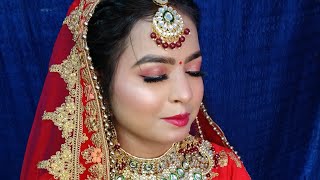 bridal makeup step by step [upl. by Ahsito159]