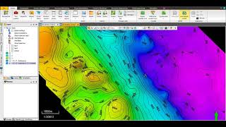 Create Isopach Thickness map by Schlumberger Petrel Method1 from two stacked surfaces [upl. by Zetrauq]