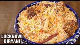 Lucknowi Mutton Biryani  Goat Meat Biryani Recipe  Dum Biryani  Biryani Recipe By Varun Inamdar [upl. by Rector]