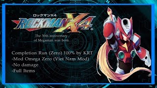 VietNam Mod Rockman X4 Omega Zero  100 Nodamage [upl. by Amend]