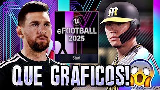 EFOOTBALL 2025  NOVO JOGO LANÇADO PELA KONAMI APRESENTA GRÁFICOS IMPRESSIONANTES VEJA ESSE TRAILER [upl. by Enelam]