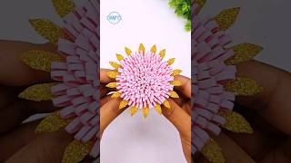 How to Make Very Easy and Simple Foam Paper Flowers ✽ DIY Foam Flowers Tutorialdiy flowers [upl. by Goer]