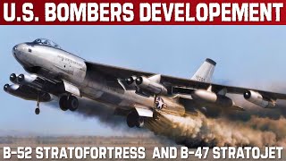 B52 Stratofortress And B47 Stratojet Developement And Curiosities  Rare Restored Footage [upl. by Mharg]