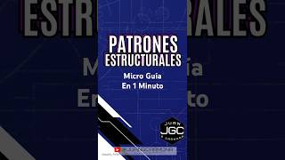 Patrones Estructurales — Micro Guía en 1 Minuto [upl. by Wall474]