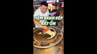 TIỆM BÁNH KẾP BẤT ỔN food [upl. by Aicirtel]