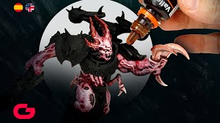 How to paint DEMONIC SKIN using Xpress Color  Game Color  Como pintar una PIEL DEMONIACA [upl. by Idnas]