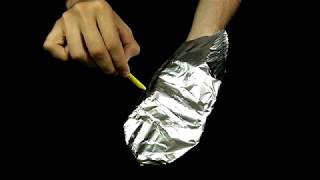 ASMR Crinkle Aluminium Foil [upl. by Harragan]