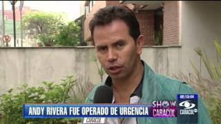 Andy Rivera fue operado de urgencia  18 de enero de 2013 [upl. by Ronda]