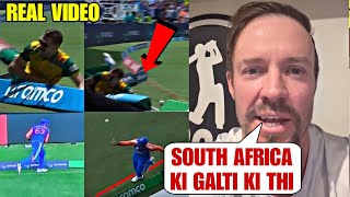 Ab De Villiers shocking statement on Suryakumar Yadav controversial catch after SA lost the WC FINAL [upl. by Anikahs252]