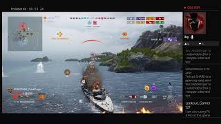 We Play World of Warship legends ps4 Prof Gaming English Polish Danish [upl. by Enyahs]