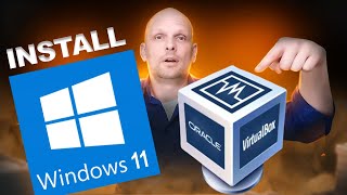 Install Windows 11 On VirtualBox [upl. by Attelrahc91]