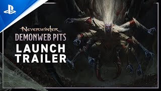 Neverwinter  The Demonweb Pits Launch Trailer  PS4 Games [upl. by Amethist]