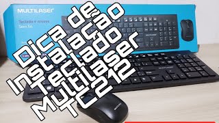 Como Localizar o Receptor do Teclado Multilaser sem fio  Tc212 [upl. by Elinad45]