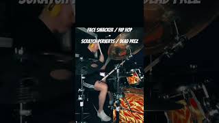 Face Smacker  Hip Hop  Scratch Perverts  Dead Prez  Drum Cover short shorts [upl. by Faina116]