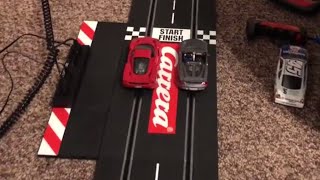 Carrera Slot Cars Race 132 Slot car track  Racing Fun [upl. by Anelav]