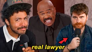 I Forced A Lawyer To Watch Judge Steve Harvey Again [upl. by Etteb579]