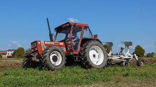 Fiatagri 11090 ed Ermo bivomere FHD [upl. by Zischke]