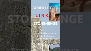 Göbekli Tepe LINKED to Stonehenge gobeklitepe stonecircle stonehenge [upl. by Elyk]