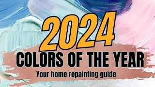 COLOR OF THE YEAR 2024 homerenovations paintcolors [upl. by Jan482]